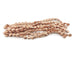 1 Strands Disc Side Drill With Design copper  Beads  10mm 7.5 inch Strand GPC534 - Tucson Beads