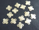 50 PCS Star Charm 24k Gold Plated On Copper -  Golden stamp finish charm 13mm GPC044 - Tucson Beads