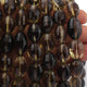 1 Strand Bio Lemon Smoky Quartz Oval Shape Beads Faceted Beads 9mmx12mm-7mmx8mm 18 Inches BR3114 - Tucson Beads