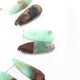 1 Strand  Bio Chrysoprase Pear Shape Smooth Briolettes10mmx25mm-18mmx35mm 8 Inch BR3132 - Tucson Beads