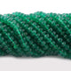  1 Strand Green Onyx Rondelle Beads Faceted 5-4mm 8.5 Inches BR3118 - Tucson Beads