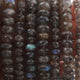 1 Strand Labradorite Rondelles Faceted Beads 3mmx5mm-7mmx5mm 14.5 Inches BR3115 - Tucson Beads