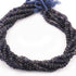1 Long Strand Iolite Faceted Rondelles 9x6mm-4x3mm 12.5 Inches BR3119