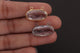 5 PCS Crystal Quartz ,925 Sterling Vermeil Faceted Rectangle Double  Bail Connector -  Connector 21mmx13mm SS230 - Tucson Beads