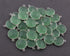 10 Pcs Green Chalcedony 925 Sterling Silver Faceted Round Double Bail Connector- Gemstone 21mmx15mm SS317