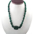 505ct. 1 Strands Of Genuine Dyed Emerald Smooth Assorted Shape Necklace , Dyed Emerald Smooth Assorted Beads - Stunning Elegant Emerald Necklace BRU2058