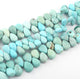 1 Strand Natural Turquoise Smooth Pear Drop Briolettes - 8mmx5mm-14mmx9mm 8 Inches BR112 - Tucson Beads